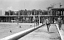 Luglio 1958 - La piscina della Rari Nantes in fase di restauro
